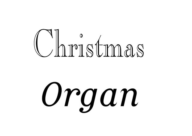 Christmas - Organ
